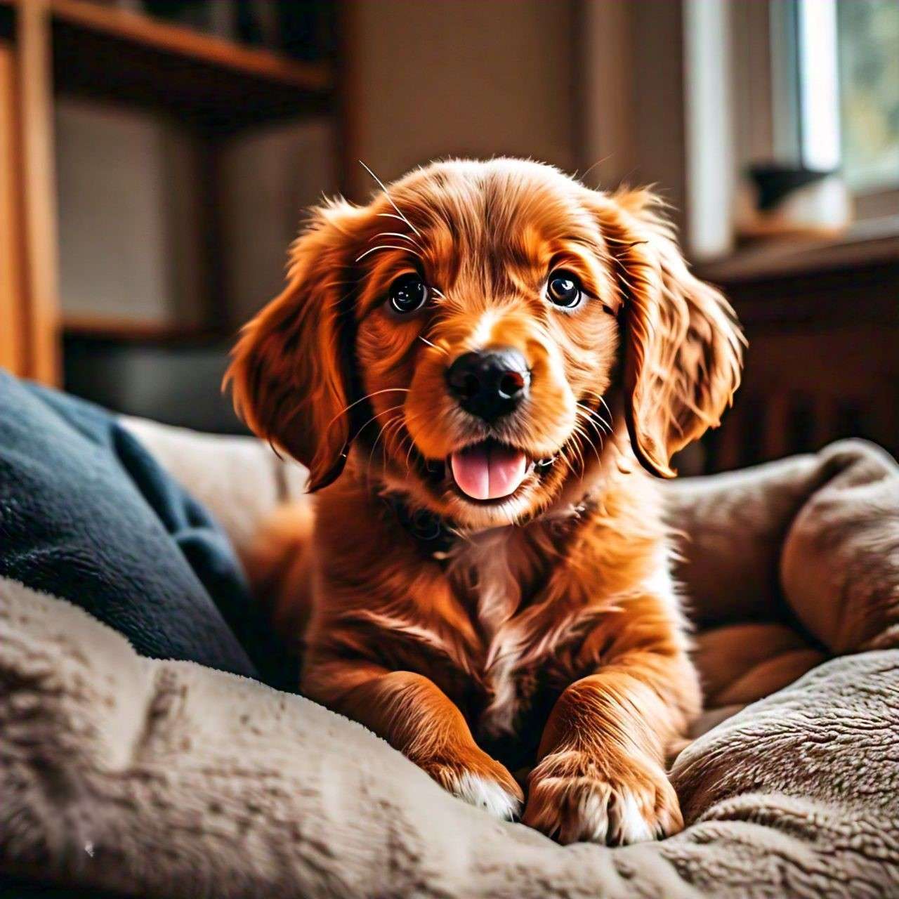 Golden retriever puppy